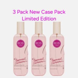 EOS 3 Pack Peppermint Cashmere Body Mist - New